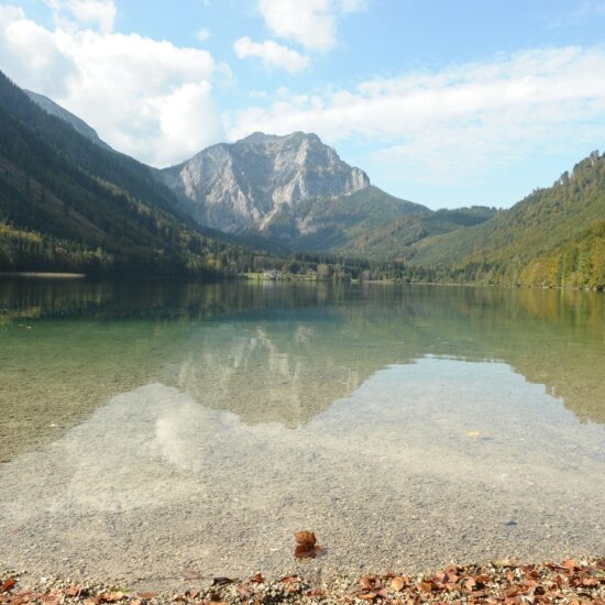 Revierbild: Vorderer Langbathsee