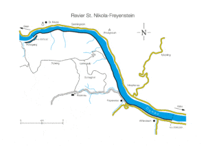 Revierplan: Donau-Freyenstein inkl. Hößgang