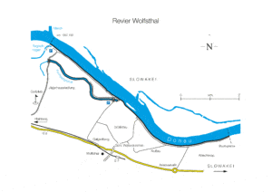 Revierplan: Donau Wolfsthal inkl. Fuchsengründl