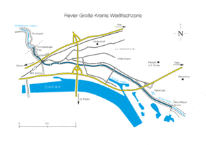 Revierplan: Große Krems (Weißfischzone)