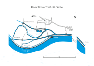 Revierplan: Linke Donau Theiß, inkl. Teiche Theiß