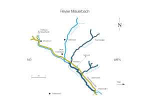 Revierplan: Wienfluss inkl. Mauerbach