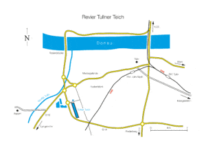 Revierplan: Tullner Teich