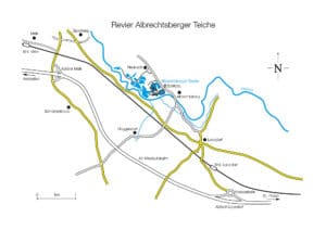 Revierplan: Albrechtsberger Teiche