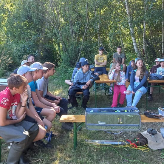 Rückblick: Abenteuerfischercamp inkl. Fischerprüfung am Wienerwaldsee 2022