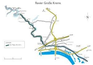 Revierplan: Große Krems inkl. Weißfischzone
